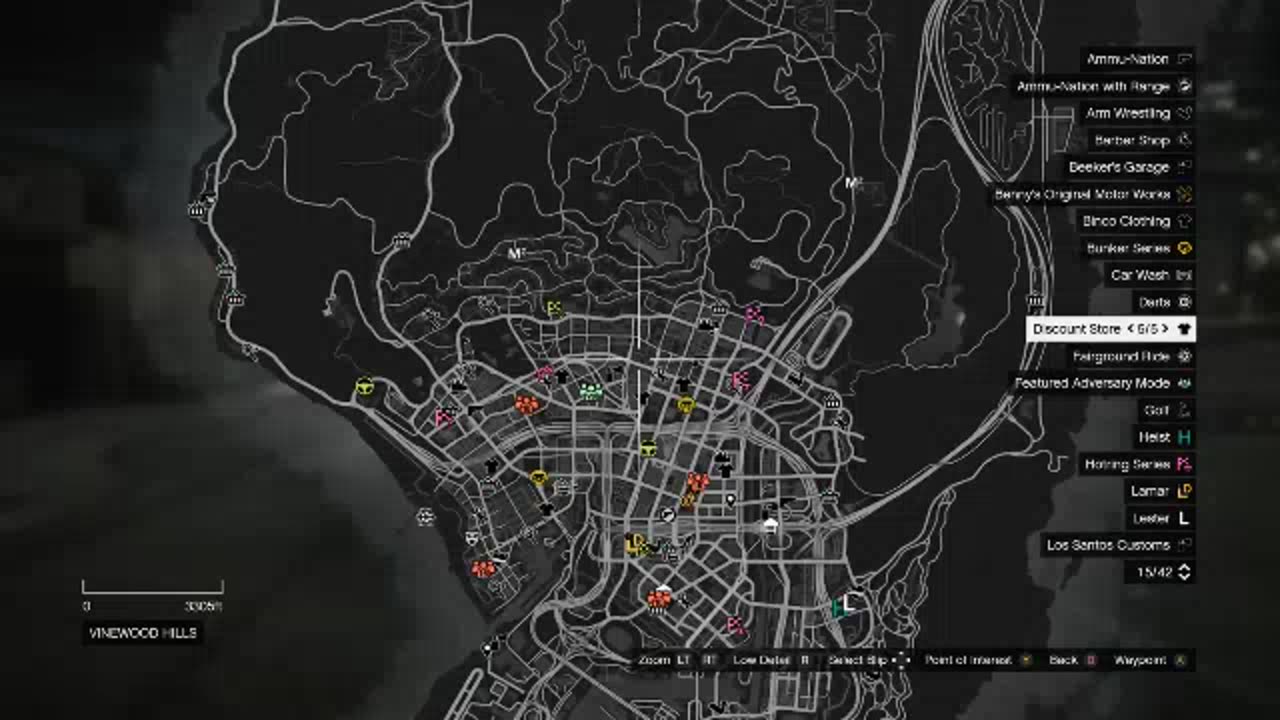 GTAV: A tour of the icons on the map-Date 6/8/2018