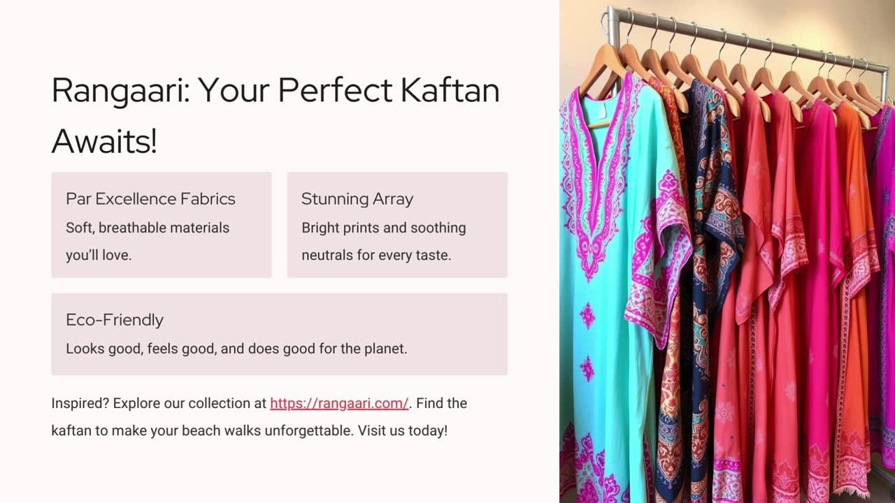 8 Creative Ways of 2025 to Style Kaftans for Women for casual walks on Beach