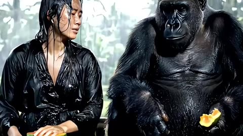A Woman, A Gorilla, and the Rain