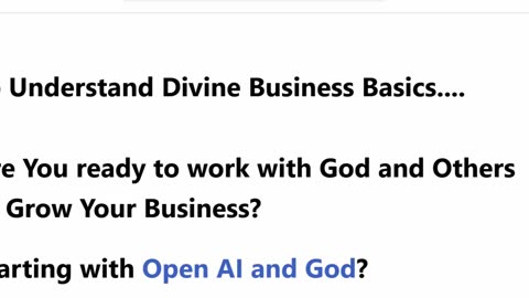 Divine Business Success with lds scriptures - Prophets - Priesthood Covenants and Open AI - 5-1-25