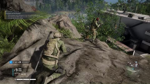 Ghost Recon Breakpoint Mission gameplay in RUSSIAN