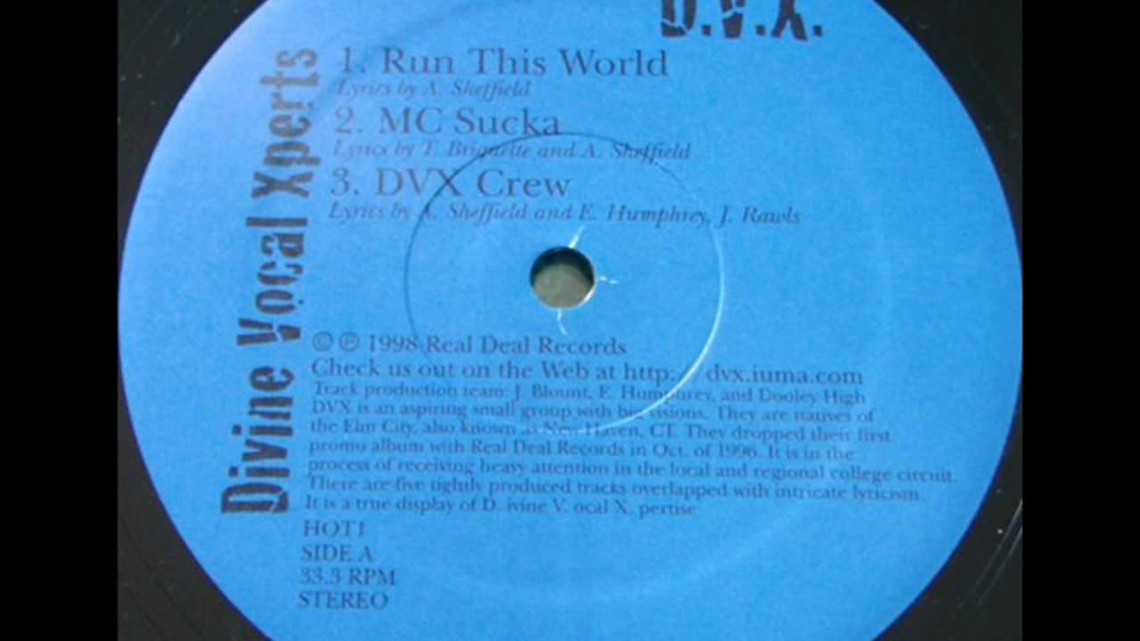 Divine Vocal Xperts (D.V.X.) - Run This World CA 1997 HD