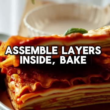 LASAGNA SLICES TOO MESSY? (THE SPRINGFORM PAN TRICK!) 🚫🍝🎂