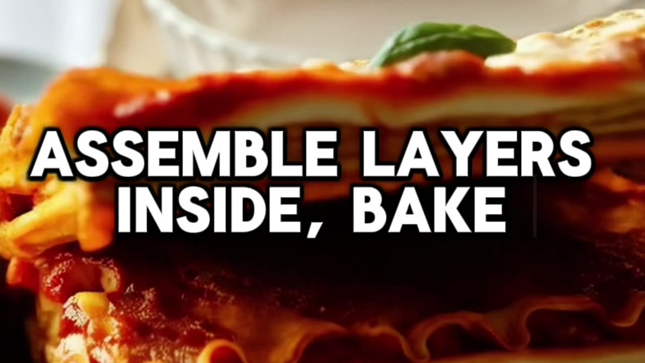 LASAGNA SLICES TOO MESSY? (THE SPRINGFORM PAN TRICK!) 🚫🍝🎂