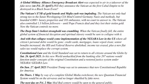 WTPN SITUATION UPDATE 4-24-25