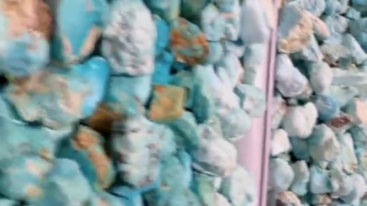 250404-5 Encounter Sleeping Beauty natural turquoise rough stones.