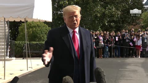 Archived ✅ | 10-30-20 President Trump Delivers Remarks Upon Departure