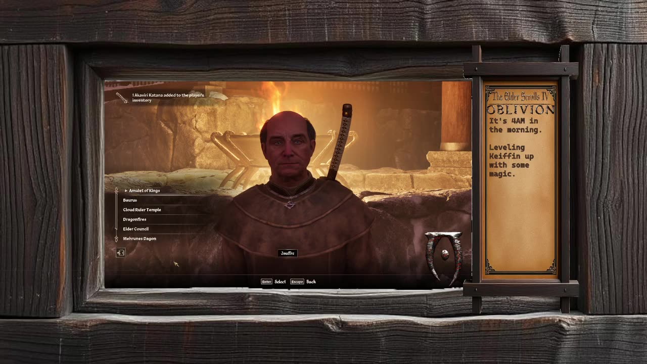 The Elder Scrolls IV: Oblivion Remastered | 4AM Leveling