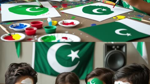 Pakistan Flag Drawing Challenge for Kids | Spot the Mistake"