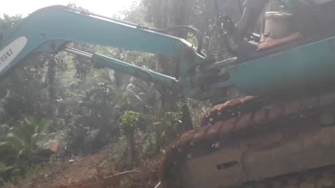 Steep Mountain. Heavy Machine. Serious Skill