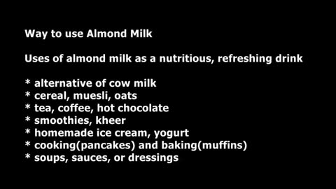 How To Make Almond Milk At Home: Almond Milk 2 way, Zero Wastage, 6 Recipes | Almond milk recipe