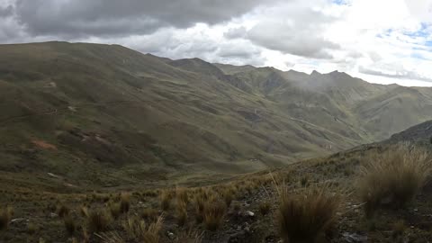 Caminando en el granizo