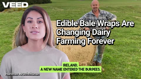 Bite Into Sustainability: Edible Bale Wraps Are Changing Dairy Farming Forever