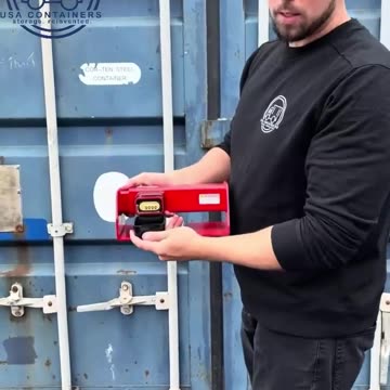Our Heavy Duty Combination Bar Locking System! Available Now | USA Containers