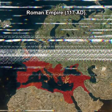 Italy today vs Roman Empire (117 AD)