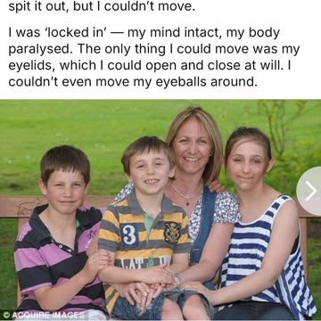 When doctors said I was brain dead, I wanted to scream, yet all I could do was blink