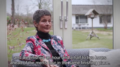 Mieke Havik -- Dutch Cyclist--first yellow jersey of Tour de France Féminin #tourdefrancefemmes
