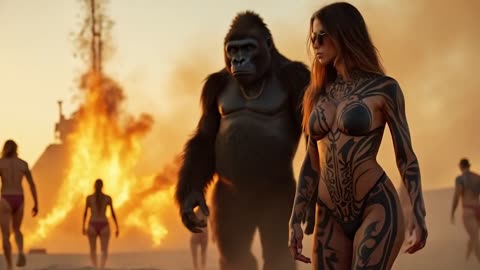 Burning Dust - Girls And Gorillas _ Rage Money Power (Official Music Video) _bigfoot