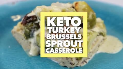 Keto Turkey Brussels Sprout Casserole Recipe