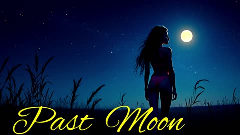 Electronic Music. Song Past the Moon.