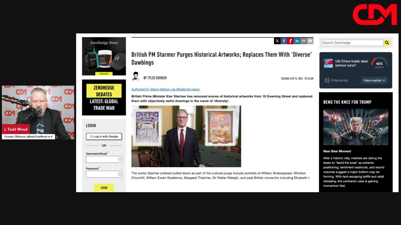 The SCIF - Florida Is NOT Free - Election Fraud, AI God? 4/15/25