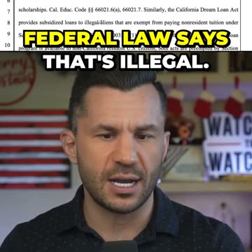 DOJ TAKES ON California Over Illegal Scholarships