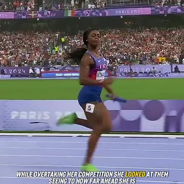 How Fast is she ? 🤯🔥 | #olympics #speed #athlete