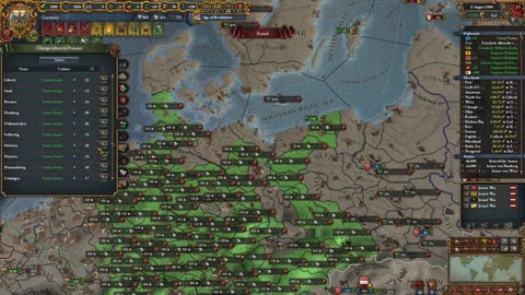 Europa Universalis IV - Brandenburg (1.37.5.0), The Swiss And Austrians Join Greater Germany! #20