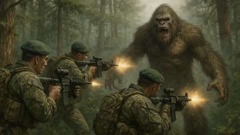 Green Berets Vs Bigfoot- Blue Ridge Mountains (1973)
