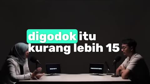 Di godog itu kurang lebih 15 menit
