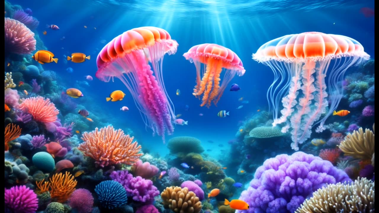 Beautiful sea life