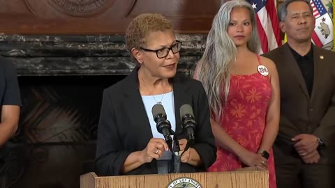 LA Mayor Karen Bass condemns VP Vance for referring to Sen. Alex Padilla as "José Padilla"
