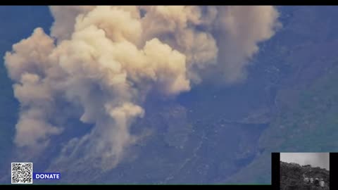 Live Volcano Eruption