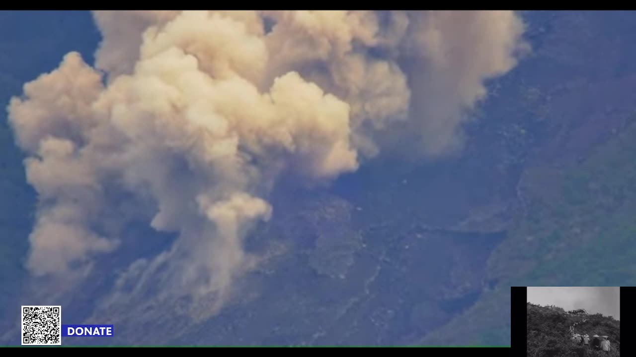 Live Volcano Eruption