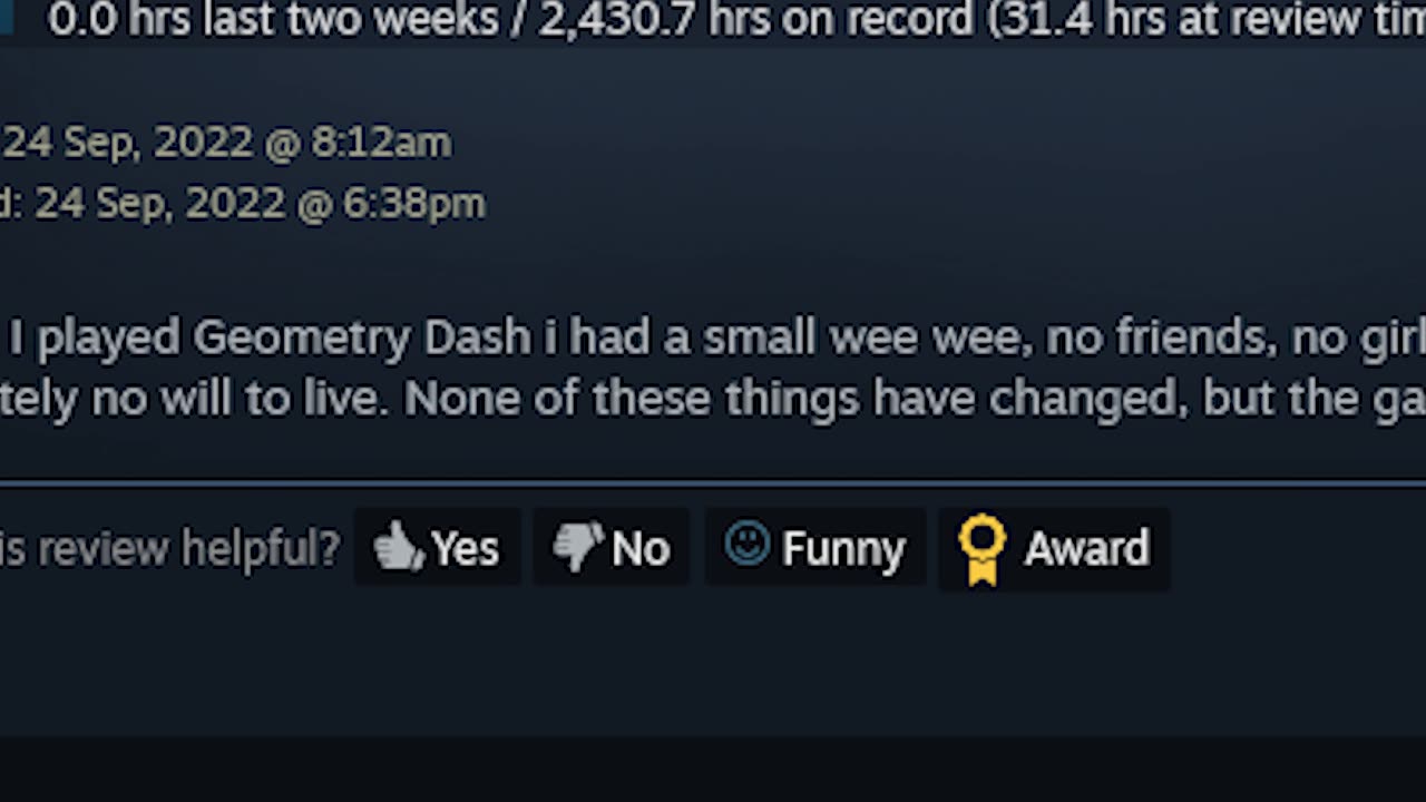 Geometry Dash Steam Review