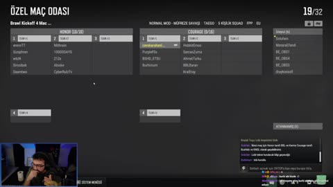 PUBG BRAWL KICK-OFF 4 - TEAM BUSHİDO | !wraith !hawk #ad