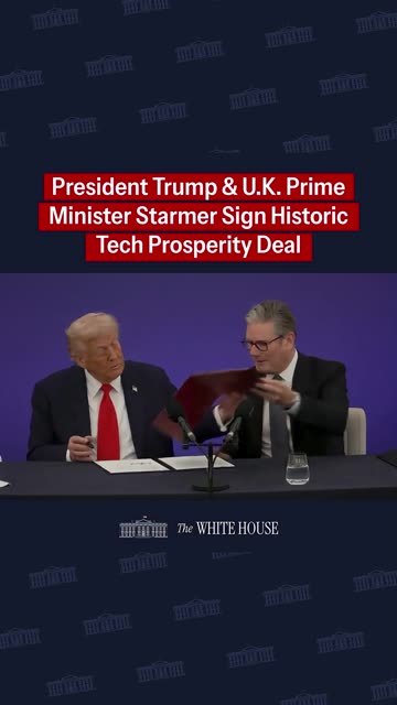 President Trump and U.K. Prime Minister