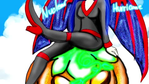 Oc speedpaint Halloween