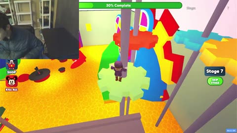 Roblox Escape Mickey Mouse Clubhouse Obby Game Stages 6-10 Gameplay With Live Commentary