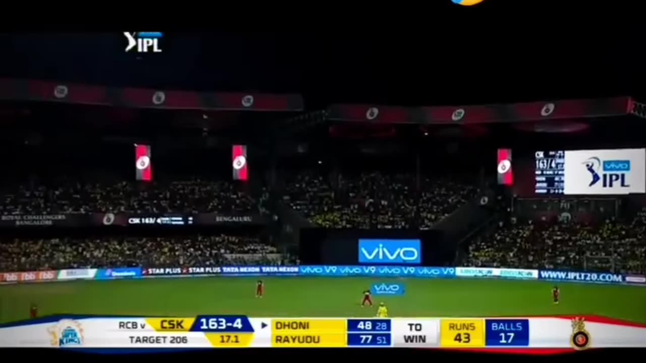 CSK vs RCB cricket 🏏 😎 Part 1