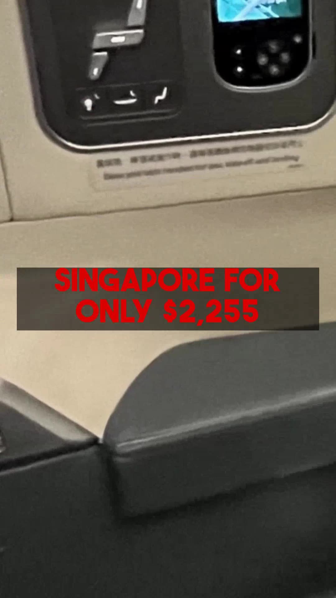 Business Class Airfare Deal - Finnair $2,255 (Dublin to Singapore) Business Class