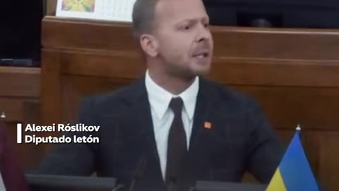 Diputado letón es expulsado del Parlamento por hablar en ruso