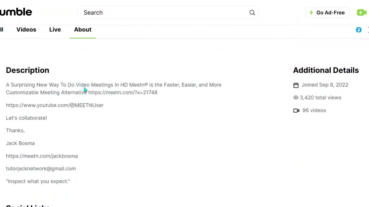 Jack Bosma: MEETN Affiliate