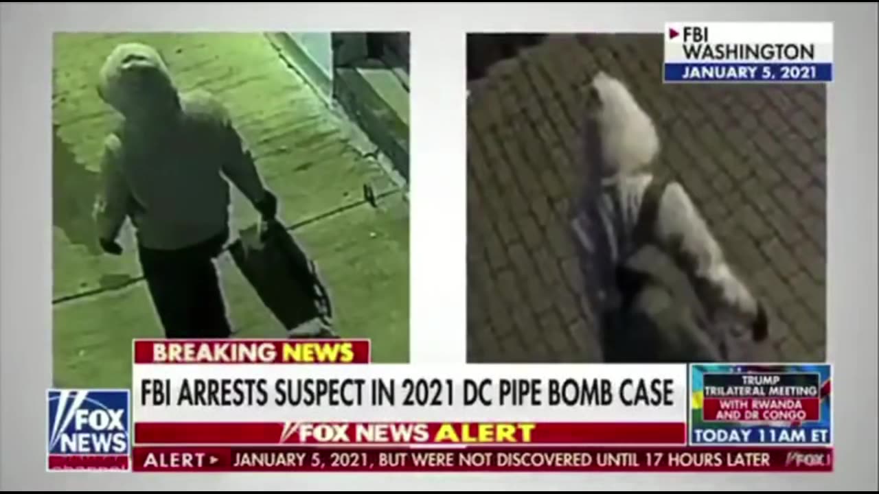 Suspect Arrested In J6 Pipe Bomb Case