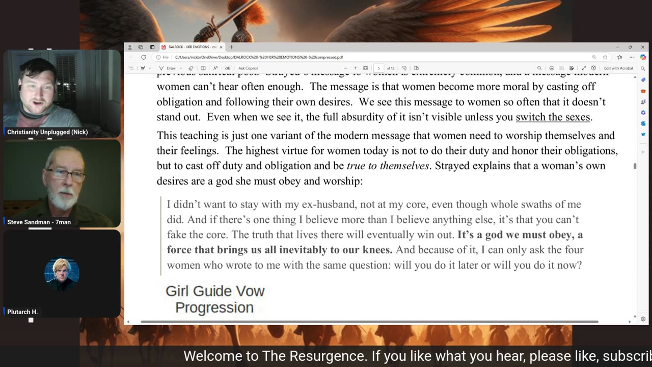 Dalrock: Her Feelings - The Resurgence Of Sanity #48