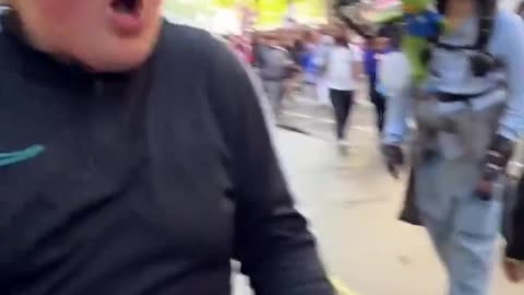 They chased brown women at Tommy Robinson's far-right march I was born in America Slap her, slap her