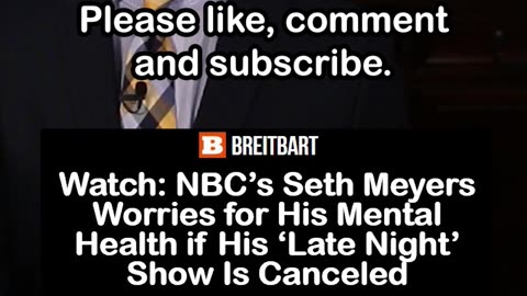 Seth Meyers Worries for His Mental Health if His ‘Late Night’ Show Is Canceled