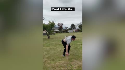 Real life vs. AI Life 😆😁