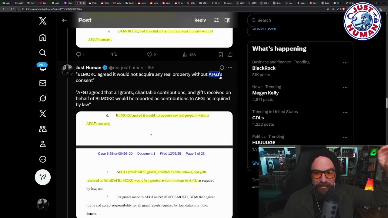BLM Executive Director Hit With 25-Count Federal Indictment