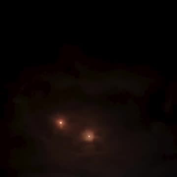 Warplanes fly at a very low altitude, in an attempt to terrorize citizens